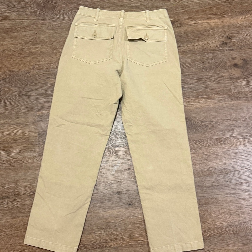 Lands' End Women's Chino High Rise Utility Pants - Picture 7 of 8